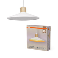 OSRAM DECOR Hanglamp van gips en hout, E27, 320 mm