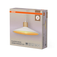 OSRAM DECOR Hanglamp van gips en hout, E27, 320 mm