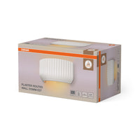 OSRAM DECOR Plaster Routes Wall wandlamp Up 310 1xE27 Wit