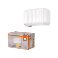 OSRAM DECOR Plaster Routes wandlamp 250 1xE27 wit