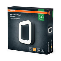 OSRAM LED wand- en plafondlamp, geschikt voor buitengebruik, warm wit, 202,0 mm x 202,0 mm x 45,0 mm, ENDURA STYLE SQUARE