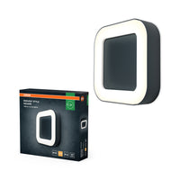 OSRAM LED wand- en plafondlamp, geschikt voor buitengebruik, warm wit, 202,0 mm x 202,0 mm x 45,0 mm, ENDURA STYLE SQUARE