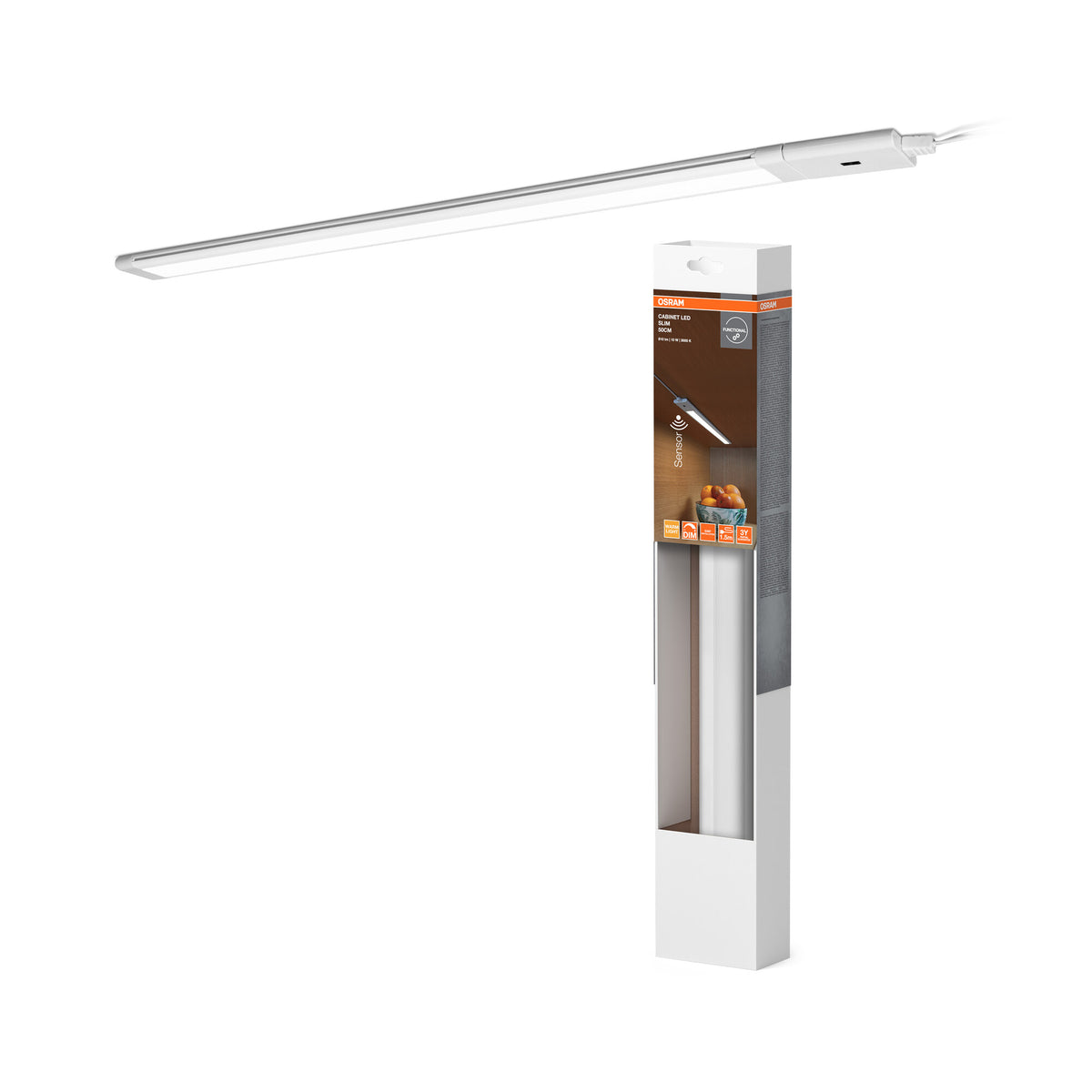 OSRAM flache Niedervolt-Unterbauleuchte mit Sensor 500mm