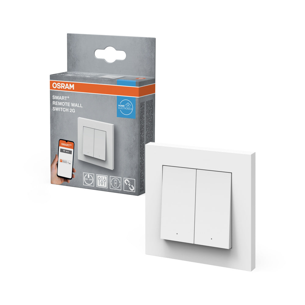 SMART+ WIFI REMOTE WALL SWITCH 2 Button