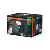 OSRAM Wifi SMART+ FLOOD CAMERA CONTROL Tuinspot met HD-camerasensor 23W / 3000K Warm Wit