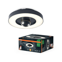 OSRAM SMART+ Buitenwand- en plafondlamp + camera, grijs