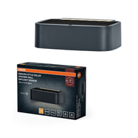 OSRAM Endura Style Solar LED-wandlamp Updown, 7,6 W, 3000 K warmwit, 520 lm, daglichtsensor, IP65