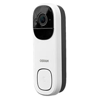 AANBIEDING - OSRAM Wifi SMART+ Slimme buitencamera-deurbel, wit, incl. gratis Smart Plug