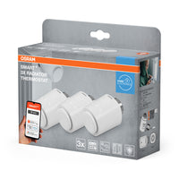 OSRAM Wifi SMART+ thermostaat voor radiatoren, wit, 3-pack