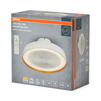 OSRAM Plafondventilator met behuizing, 49W, 3000lm, 2700-6500K, wit