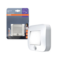OSRAM NIGHTLUX® Hall LED-nachtlampje op batterijen met sensor 0,3W / 4000K koel wit, wit