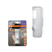 OSRAM NIGHTLUX® Zaklamp Wit, draagbaar nachtlampje met bewegingssensor, wit