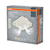 OSRAM LED-plafondventilator Square 55 W CCT wit 3000 K-6500 K