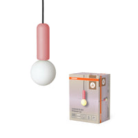 OSRAM DECOR Concrete Mic hanglamp 1xG9 roze