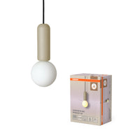 OSRAM DECOR Concrete Mic hanglamp 1xG9 beige