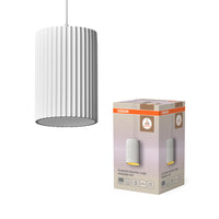 OSRAM DECOR Plaster Routes Tube Hanglamp 1xE27 Wit