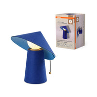 OSRAM DECOR Flip Mobile Tafellamp 3,5W, aanraakdimbaar, USB oplaadbaar, blauw