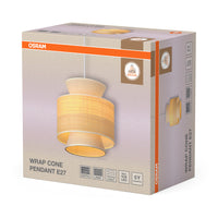 OSRAM DECOR Wrap Cone hanglamp E27 beige