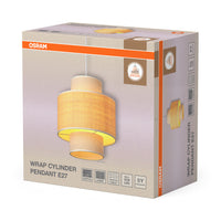 OSRAM DECOR Wrap Cylinder Hanglamp E27 Beige