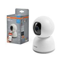 AANBIEDING - OSRAM Wifi SMART+ Slimme binnencamera, wit, incl. gratis smartplug