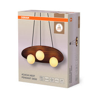 OSRAM DECOR Acacia Nest Hanglamp 1xG9 Bruin