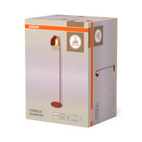 OSRAM DECOR Corolle vloerlamp E27 rood