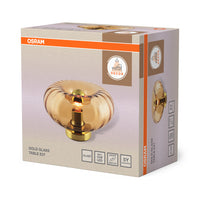 OSRAM DECOR Gouden Glazen Tafellamp E27 Goud