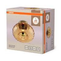 OSRAM DECOR Gouden Glazen Plafondlamp E27 Goud