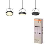 OSRAM DECOR Puck 3x Hanglamp 36W Zwart