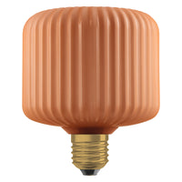 OSRAM DECOR LED-lamp, gekleurd glas, vierkant, oranje