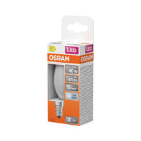 OSRAM Retrofit Classic B LED-lamp, kaarsvormig, mat (voorheen 40W) 4W / 4000K koel wit E14