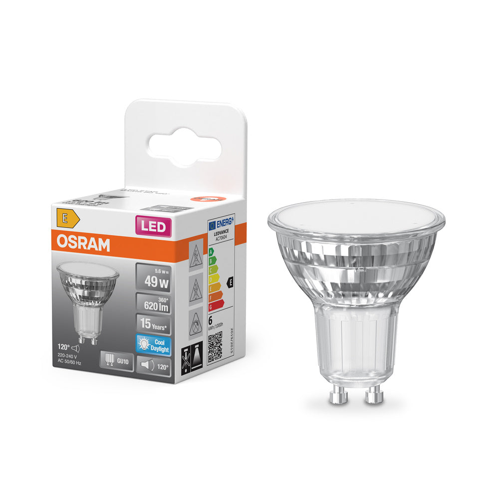 OSRAM LED-sterreflectorlamp, 6,9 W, 620 lm, GU10, koel daglicht