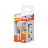 OSRAM LED-lamp LED Retrofit CLASSIC A 4W 827 Matglas B22d, 470 lm, 2700 K, warm wit