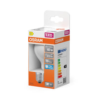 OSRAM LED-lamp LED-retrofit CLASSIC A 4W 865 Matglas E27, 470 lm, 6500 K, Koel daglicht