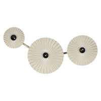 OSRAM DECOR Geplooide wandlamp 3xE27 Beige