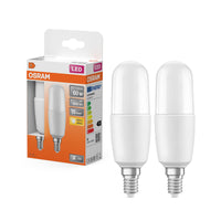 OSRAM LED PCR CLASSIC staaflamp 8,5 W 827 mat E14
