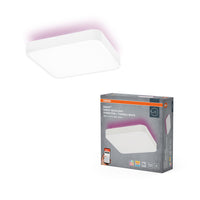 OSRAM Wifi SMART+ ORBIS BACKLIGHT LED Plafondlamp RGBW Meerkleurig 35x35cm Instelbaar Wit 28W / 3000-6500K