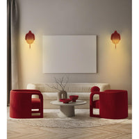 OSRAM DECOR Corolle wandlamp G9 rood