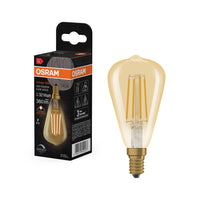 OSRAM Vintage 1906® LED Classic Edison dimbaar 4,8W 822 Goud E14 1