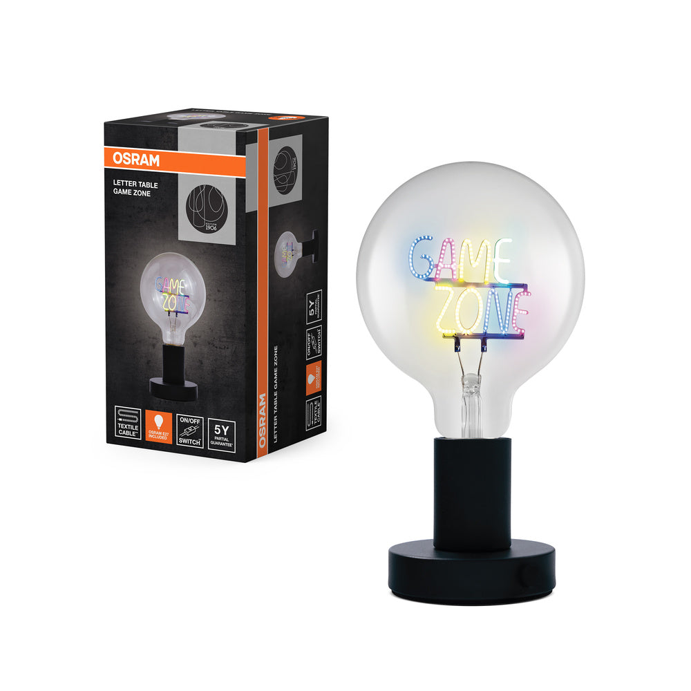 OSRAM 1906 LETTER TABLE tafellamp "Game Zone" 1.2W E27