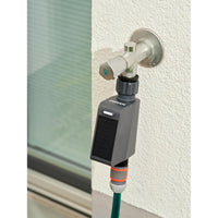 OSRAM SMART+ Wifi smarte Bewässerungssteuerung, Wasserzähler, Solar, Dunkelgrau