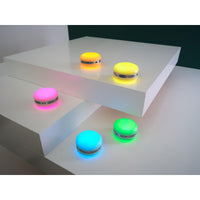 OSRAM Bluetooth SMART+ Macaron Lautsprecher mit Bewegungssteuerung, LED-Licht RGB,  Gelb