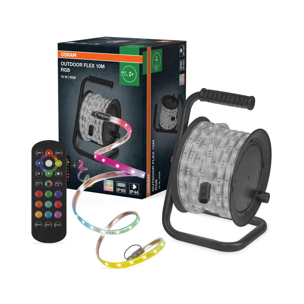 OSRAM OUTDOOR FLEX LED Streifen RGB 10M RGB Fernbedienung