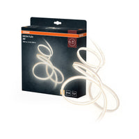 OSRAM Neon Flex dekorative Outdoor-LED-Strips warmweiß 3m aus Silikon, IP44-Schutz, indirekte und direkte Beleuchtung für Garten und Balkon