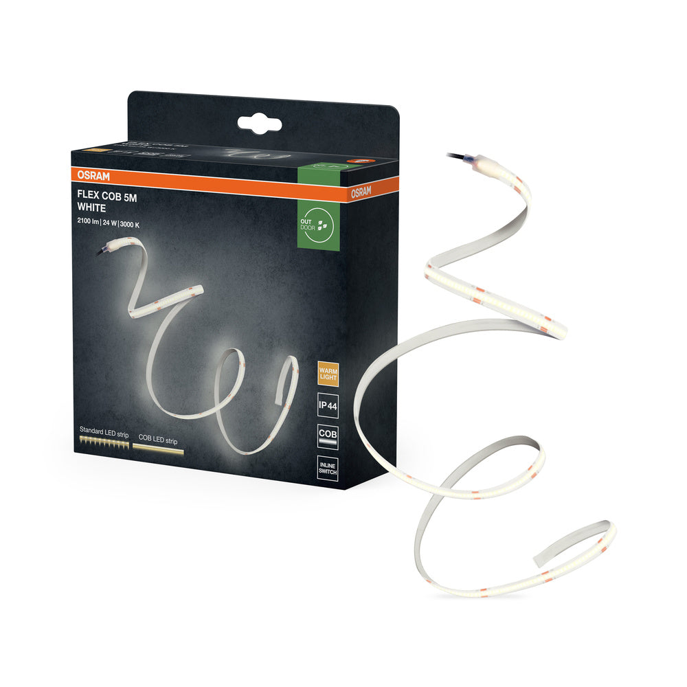 OSRAM FLEX COB OUTDOOR 5M LED-strip, wit, 24W, 1900lm