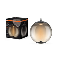 OSRAM Vintage 1906 LED Grote decoratieve lamp met filament-magneetstijl, dimbaar 12W 818 Smoke E27