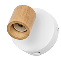OSRAM LED-spot voor bakstenen muur, 1xGU10, wit en hout