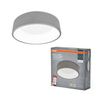 OSRAM Matter SMART+ Orbis Cylinder LED Deckenleuchte Tunable Weiß 45cm 24W / 3000-6500K Grau