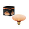OSRAM DECOR LED-lamp, gebarsten glas, plat, oranje