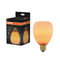 OSRAM DECOR LED-lamp, gekleurd glas, ovaal, oranje